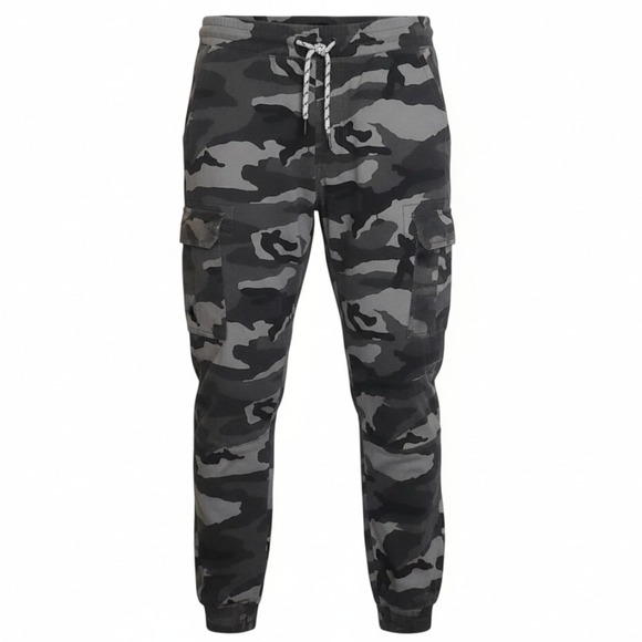 Ecko Unlimited Pants - Ecko Unltd Women's Camouflage Cargo Jogger Pants Large Drawstring Waist Y2K